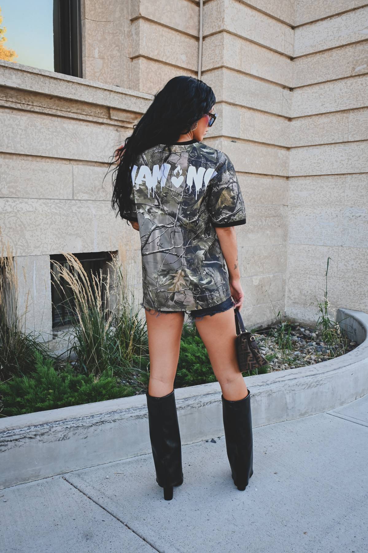 CAMO T SHIRT