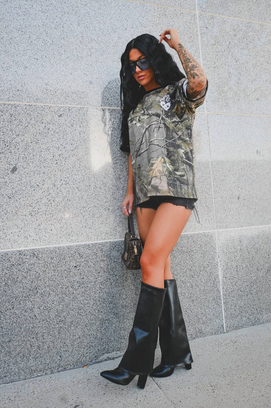 CAMO T SHIRT