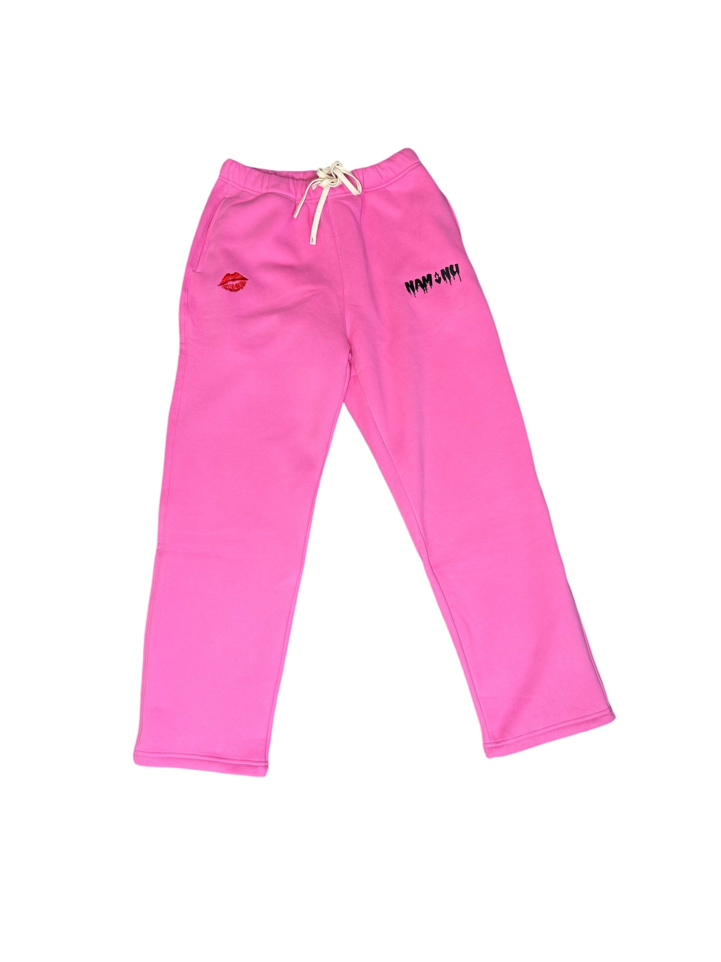 EMBROIDERED LOGO SWEATPANTS