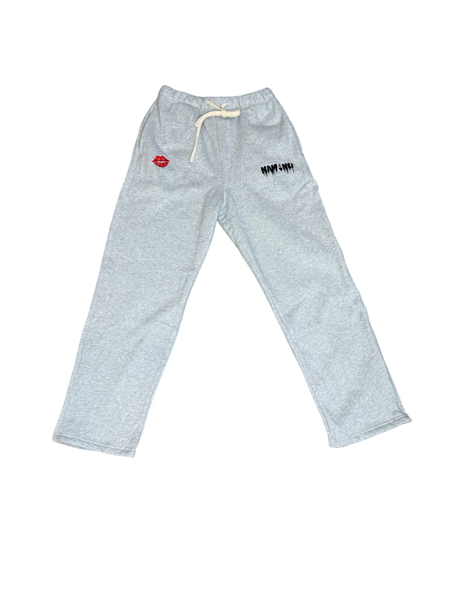 EMBROIDERED LOGO SWEATPANTS