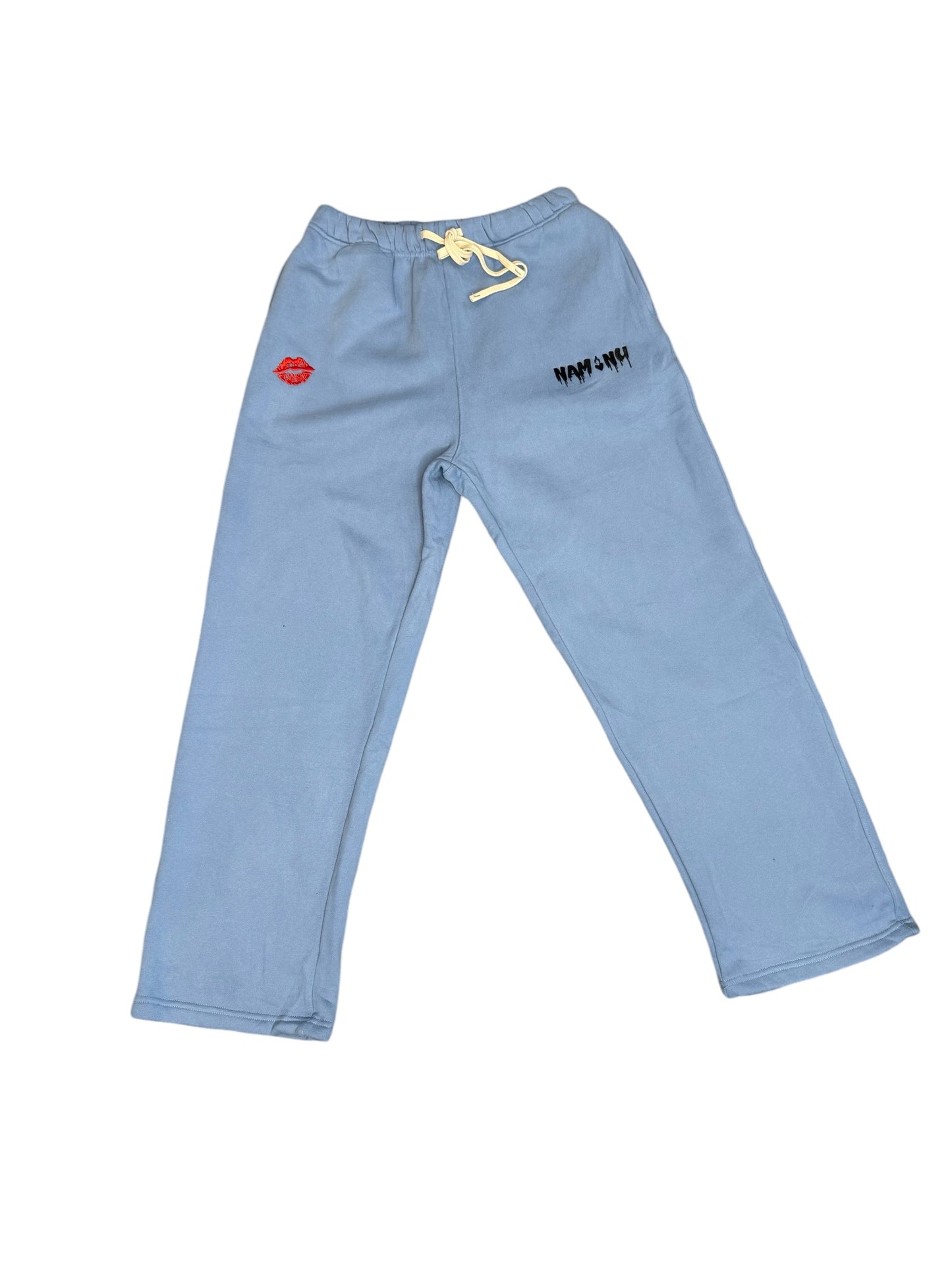 EMBROIDERED LOGO SWEATPANTS