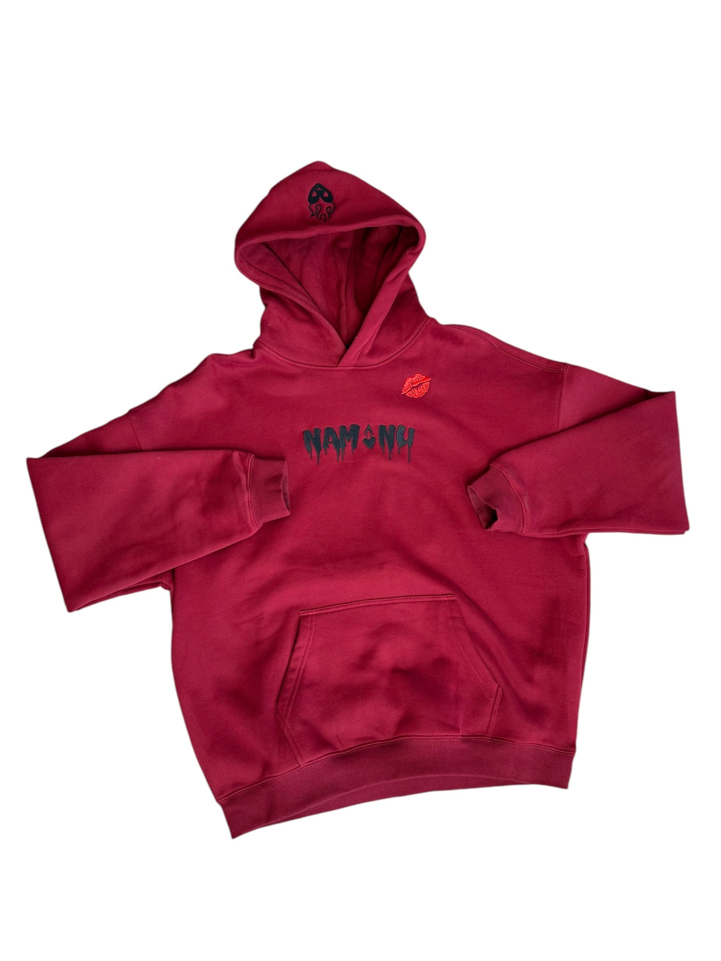 EMBROIDERED LOGO HOODIE